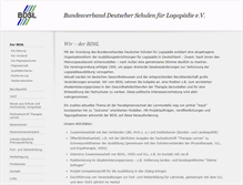 Tablet Screenshot of bdsl-ev.de